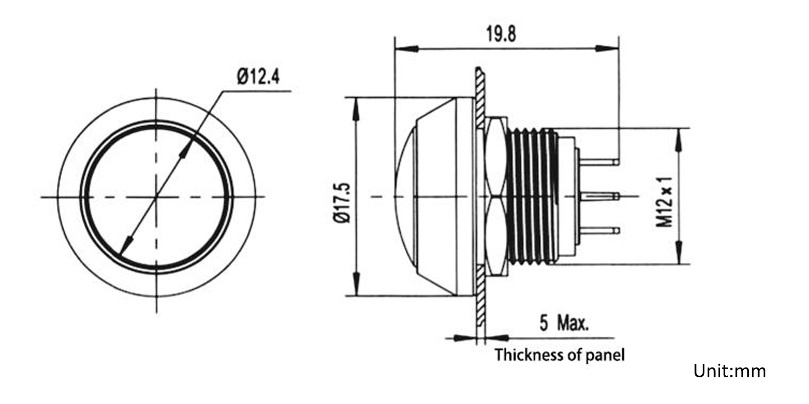 Adaptateur SLJ12mm