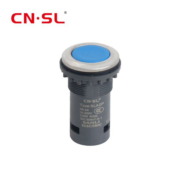SLA2P Type Compact 1NO ou 1NC interrupteur à bouton-poussoir en plastique 10A