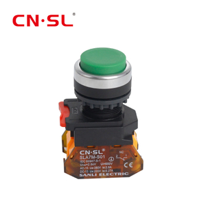 SLA7M interrupteurs à bouton-poussoir saillants autobloquants et auto-réinitialisants de 22 mm