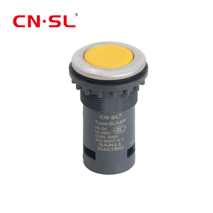 SLA2P Type Compact 1NO ou 1NC interrupteur à bouton-poussoir en plastique 10A