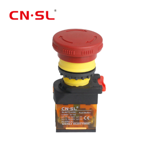 Bouton-poussoir de déverrouillage de Rotation de 22MM, bouton-poussoir marche/arrêt d'urgence, interrupteur d'alimentation pour PC